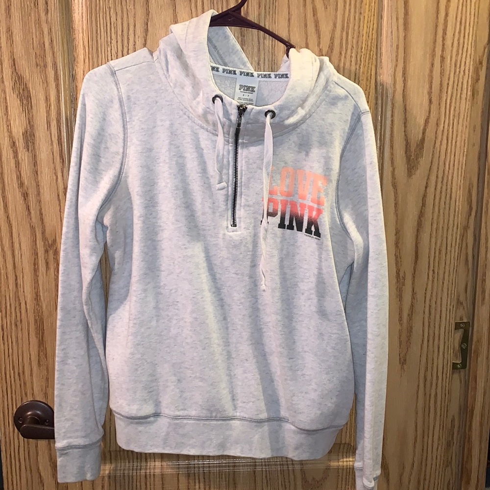 VS pink hoodie